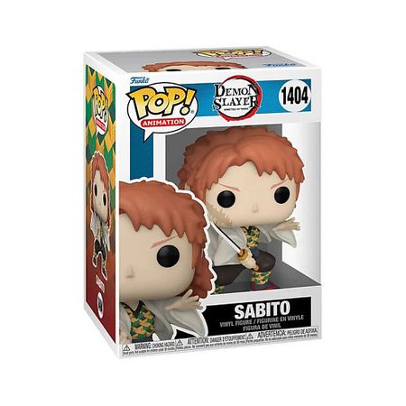 Интерактивная игрушка FUNKO Фигурка Demon Slayer Sabito Figure 9 cm косплей меч iguro obanai demon slayer 40 дюймов