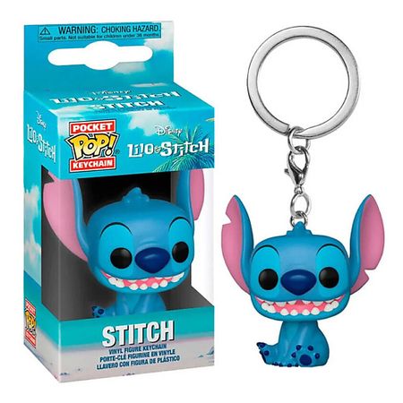 Интерактивная игрушка FUNKO Фигурка Lilo And Stitch Disney Stitch Pocket POP!-keychain кружки miniso disney stitch керамические