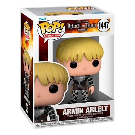 Интерактивная игрушка FUNKO Фигурка Attack On Titan Armin Arlelt random figure Chase