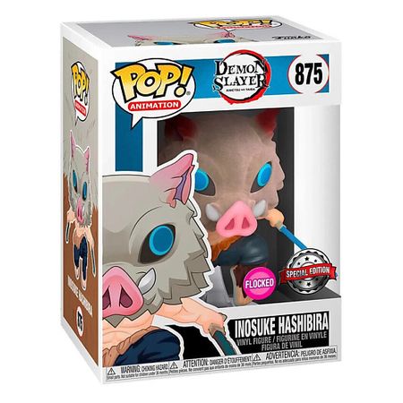 Интерактивная игрушка FUNKO Фигурка Demon Slayer Inosuke Hashibira Exclusive figure косплей меч iguro obanai demon slayer 40 дюймов