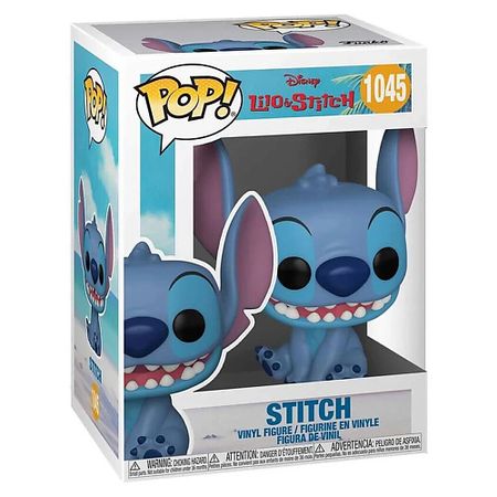 Интерактивная игрушка FUNKO Фигурка Disney Stitch Lilo And-Smiling Seated Figure фонарик smiling shark