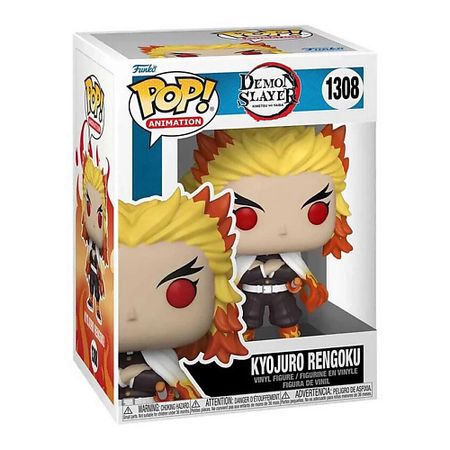 Интерактивная игрушка FUNKO Фигурка Demon Slayer Kyojuro Rengoku Figure косплей меч iguro obanai demon slayer 40 дюймов