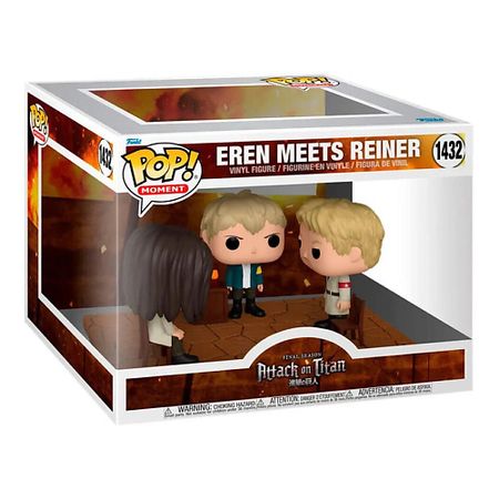 Интерактивная игрушка FUNKO Фигурка Attack On Titan Moment Eren Meets Reiner Figure