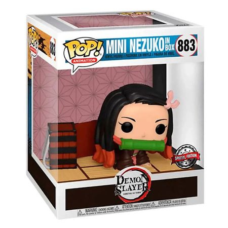 Интерактивная игрушка FUNKO Фигурка Demon Slayer Deluxe Mini Nezuko Exclusive figure самокат mini micro deluxe glow светящийся led арктический синий