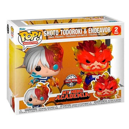 Интерактивная игрушка FUNKO Фигурка My Hero Academia Shoto Todoroki And Endeavor Exclusive Figure
