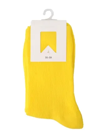 Носки Неон (Желтые) (35х39) (хлопок, полиэстер) (12-Mianhan-202505-S45)