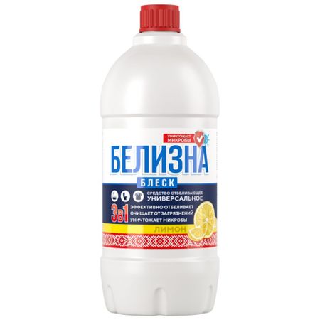 Универсальный отбеливатель Белизна блеск Лимон 1 л
