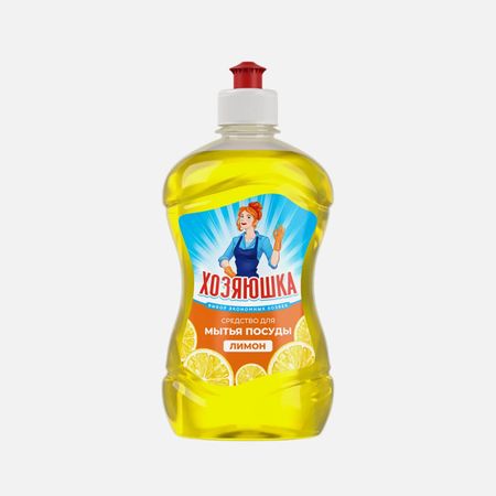 Средство для мытья посуды Хозяюшка лимон 500 мл