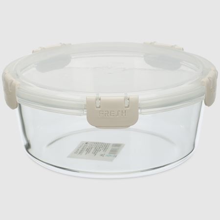 Контейнер Fresh Xidewang круглый для хранения стекло 1 л