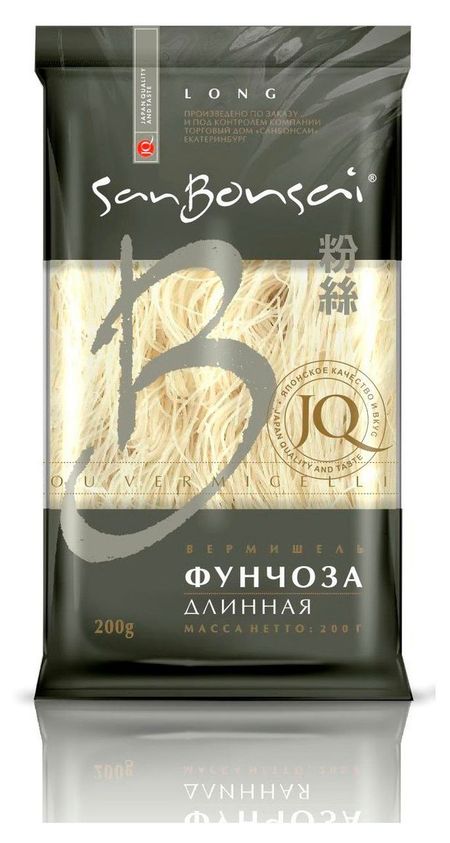Вермишель SanBonsai Фунчоза длинная Китай, 200 г