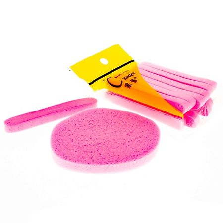 Спонж для лица BEAUTY SERIES CHIVEY Спонж для умывания цвет Розовый накладка nimmy fantasy animal series flamingo magsafe для apple iphone 16 pro max полиуретан розовый