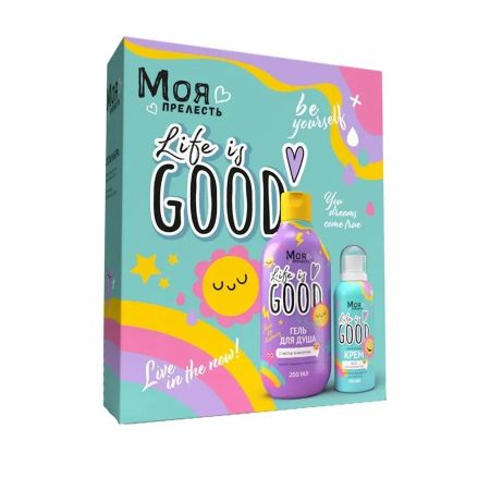 Подарочный набор Моя Прелесть Как большая гель для душа и крем для тела