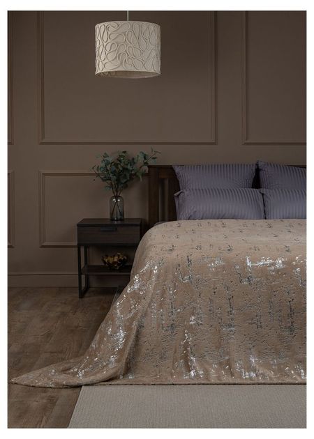 Плед фланель Texrepublic Бежевый, 150х200 см