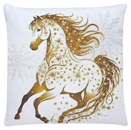 Подушка декоративная Штучки, к которым тянутся ручки Лошадь, 35х35 см в ассортименте