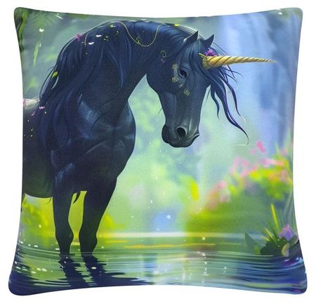 Подушка антистресс Штучки, к которым тянутся ручки Единорог, 35х35 см в ассортименте