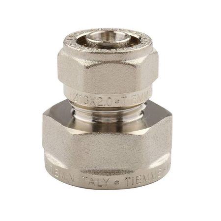 Соединитель прямой Tiemme 32 обж(ц) х 1 ВР(г) (1600039) 1 шт автоматический сифонный насос для перекачки масла топлива и жидкости соединитель всасывающей трубы