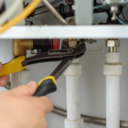 Перенос точки водоснабжения трубой из полипропилена