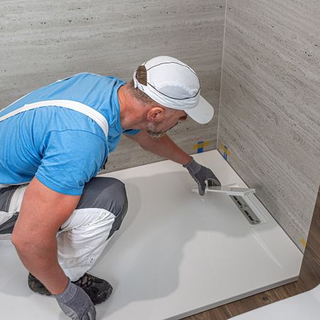 Установка душевого поддона из керамики или литьевого мрамора екатерина каблукова контракт брак не предлагать