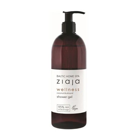 Гель для душа ZIAJA Натуральный гель для душа с маслами кокоса и миндаля
