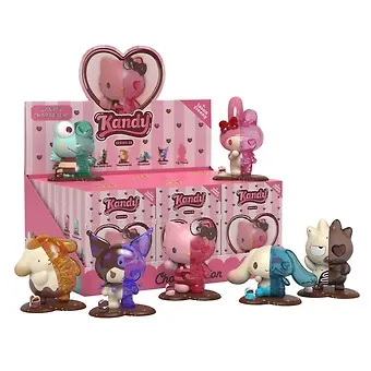 Фигурка коллекционная Mighty Jaxx Sanrio Series 02 (Choco Edition) в ассортименте (коробка) (12х8х8) (65518)