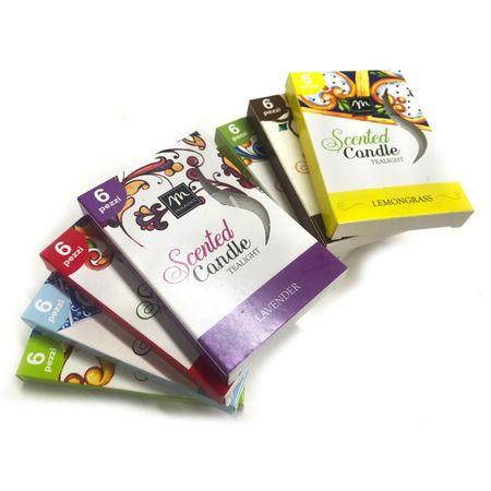 Набор ароматизированных чайных свечей Mercury 6 шт чайных свечей с подсвечником сердце heart on fire 4шт 12 pluswealth 202505 can7