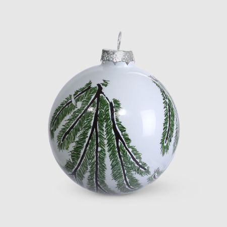 Шар новогодний Baoying yiwen ветки 8 см
