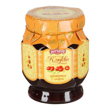 Клюква Ратибор протертая с сахаром 365 г