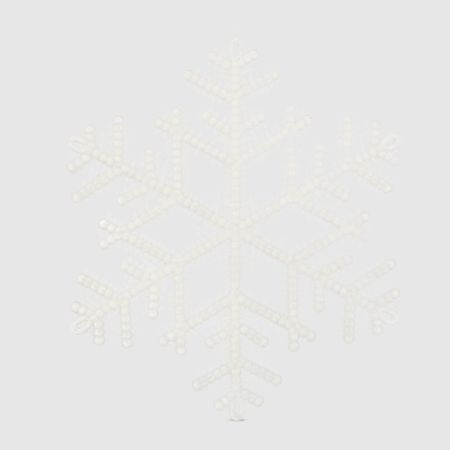 Набор подвесок Due Esse Christmas снежинка 20 см 2 шт