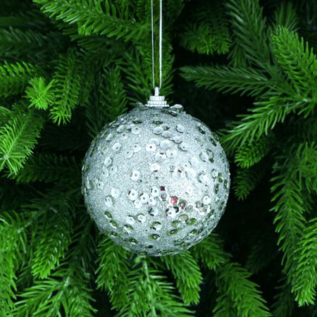 Игрушка ёлочная Ad trend NY шар новогодний 8 см в ассортименте