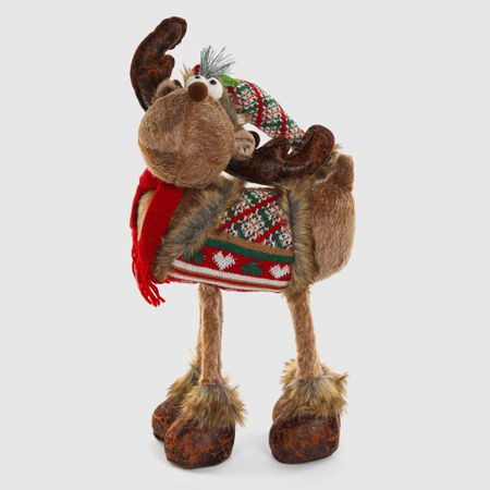 Игрушка мягкая декоративная Sote Toys Олень 60 см