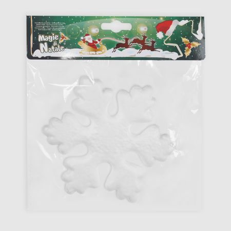 Подвеска Due Esse Christmas снежинка 16 см