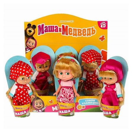 Кукла Карапуз Маша в конверте, 15 см в ассортименте