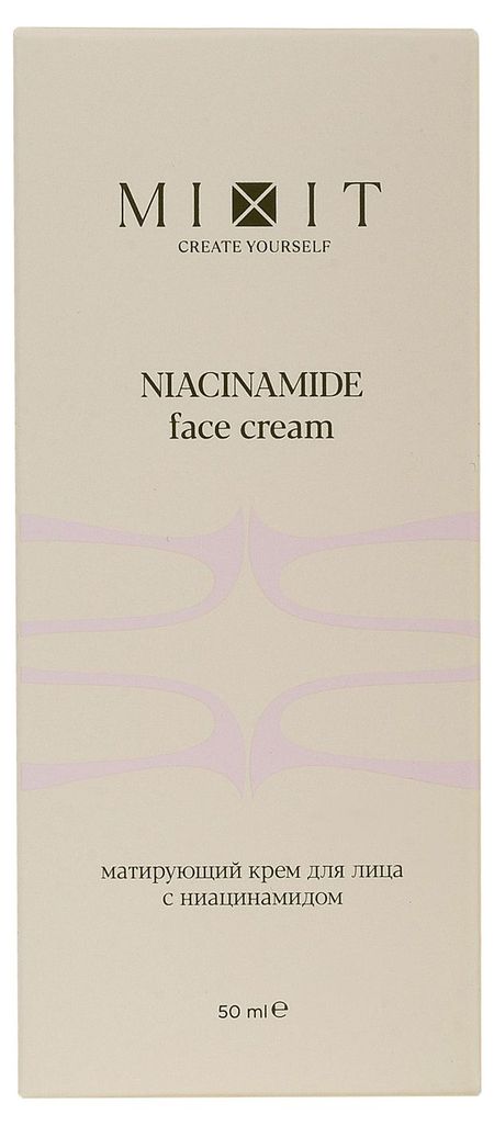 Крем для лица Mixit матирующий с ниацинамидом, 50 мл