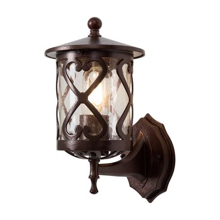 Светильник садово-парковый настенный Voltega Mifi бронза 280 мм E27 40 Вт IP44 (VGL7211WL-01BR)