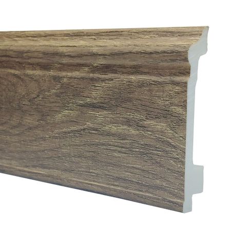 Плинтус экополимер Winart Pro 80х16х2000 мм веллингтон (90.80.005.006) плинтус экополимер winart pro quadro 80х16х2000 мм байкал с монтажной планкой 90 80 001 013