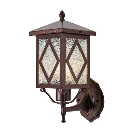 Светильник садово-парковый настенный Voltega Heim бронза 320 мм E27 40 Вт IP44 (VGL7210WL-01BR)