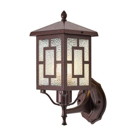 Светильник садово-парковый настенный Voltega Ben бронза 320 мм E27 40 Вт IP44 (VGL7209WL-01BR)