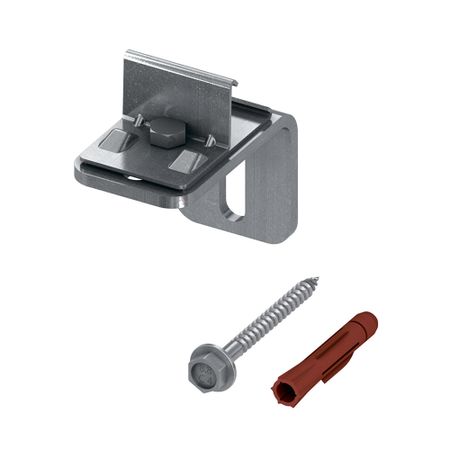 Крепление для усиленных конструкций Tece 48 мм угловое одинарное в сборе (9030002) передсветильник фара в сборе для geely emgrand x7 2011 12 13 14 15 2016