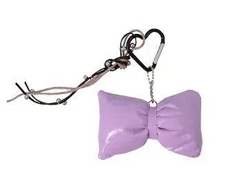 Брелок-обвес на сумку Бантик сиреневый (12-18031-202505-S82)