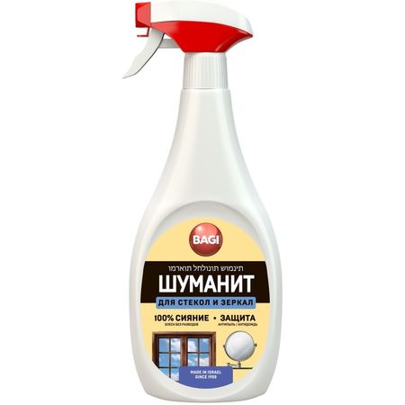 Спрей для стёкол и зеркал Bagi Шуманит 400 мл