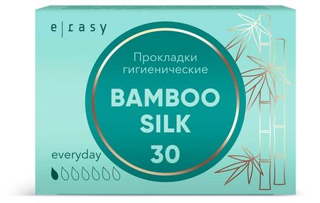 Прокладки гигиенические E-rasy Bamboo silk, 30 шт