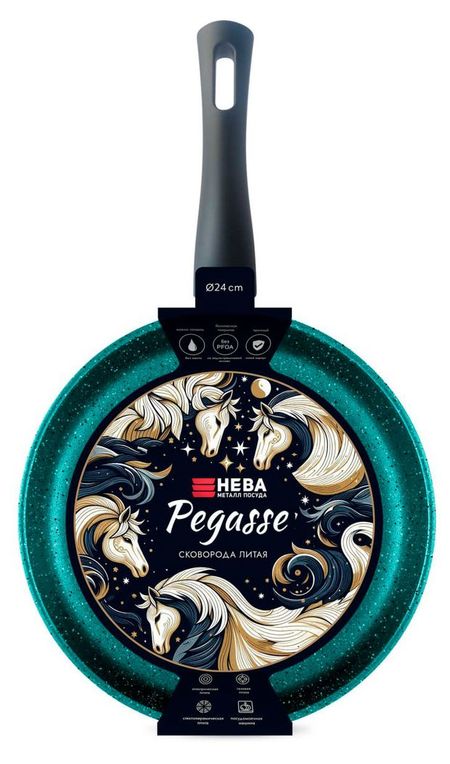 Сковорода Нева металл посуда Pagasse, 24 см