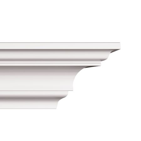 Плинтус потолочный из пенополистирола 80х80х2000 мм Солид С 08/80