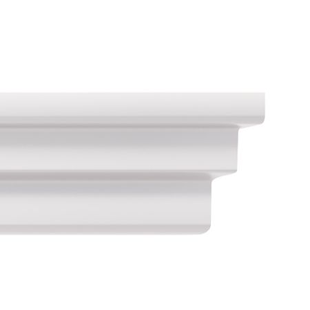 Плинтус потолочный из пенополистирола 28х20х2000 мм под натяжной потолок Солид С 02/30