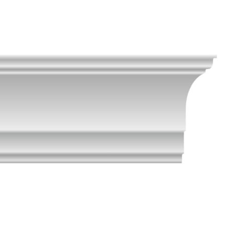 Плинтус потолочный из пенополистирола 120х60х2000 мм под натяжной потолок Солид С 52/120 натяжной шкив htd 3m 26t 28t 30t 32 зубов