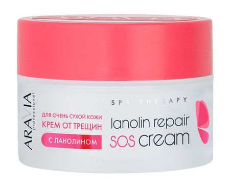 Aravia Professional Spa Therapy Lanolin Repair SOS Cream искусственные стебли эвкалипта 12 24 36 шт