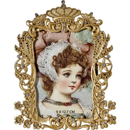 Фоторамка настольная Glasar Дворцовая (10х15см) 14х2х18 см