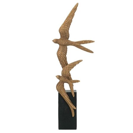 Декор настольный Glasar Летящие птицы 13х7х40 см 1 шт миниатюры аниме девушки террариумы фигурки сказочный сад суккуленты настольный декор для пластиковые поделки