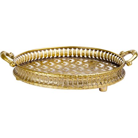 Поднос Glasar Эфиопия 41х34х9 см