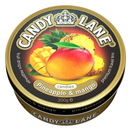 Леденцы Сладкая сказка Candy Lane ананас и манго, 200 г виталор шалфей с медом леденцы с вит с 60 гр